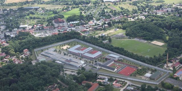 Jugenstrafanstalt Wriezen Luftansicht